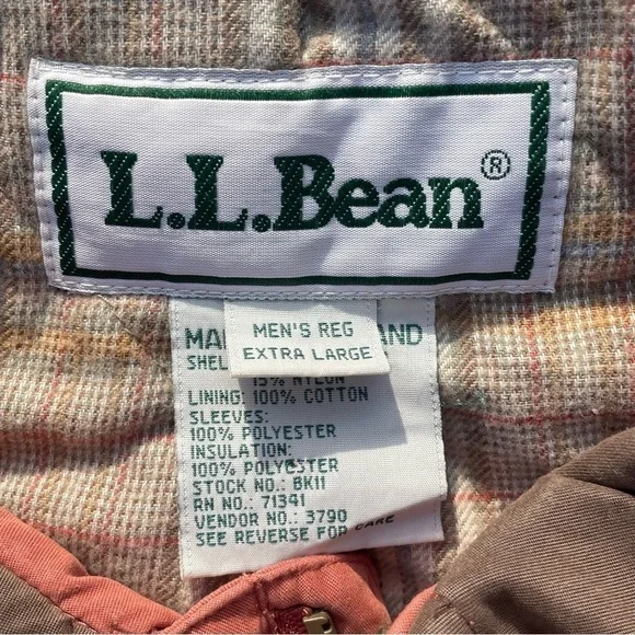 Men's Rust Jacket with Brown Collar - Picture 12 of 16